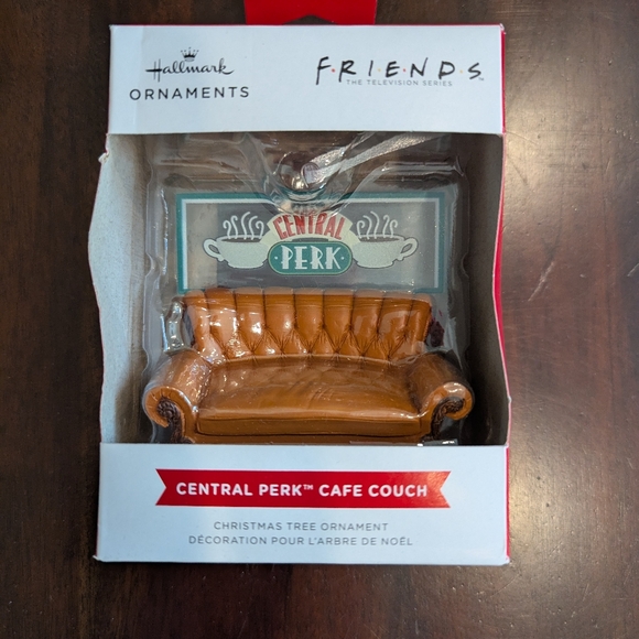 Hallmark Other - Hallmark Ornament Friends Cental Perk Couch In Box 3"